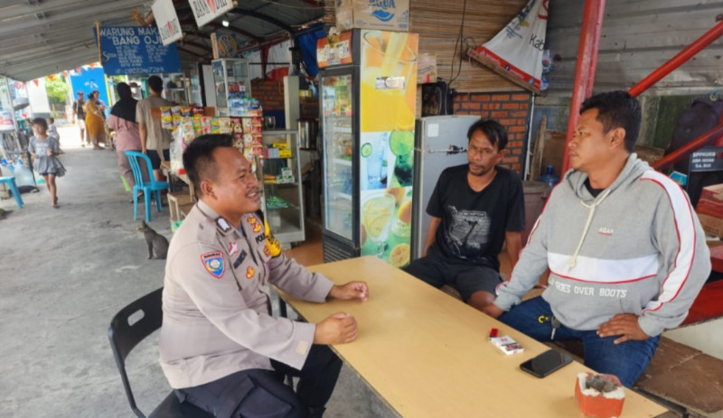 Binmas Pulau Pramuka Ajak Masyarakat Jaga Kamtibmas Wilayah