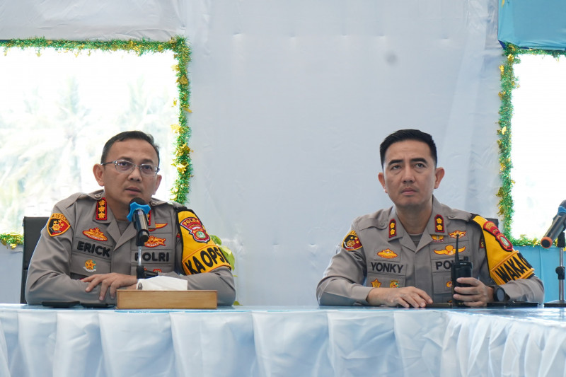 Kapolres Metro Jakarta Utara Tinjau Posyan Ancol dan Pimpin Zoom Meeting Kesiapan Ops Ketupat Jaya 2026