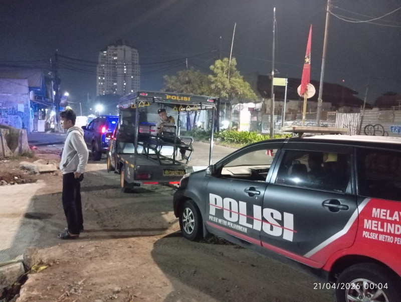 Jaga Jakarta, Jaga Lingkungan : Polsek Metro Penjaringan Patroli KRYD, Intensifkan Balap Liar dan Kejahatan Jalanan