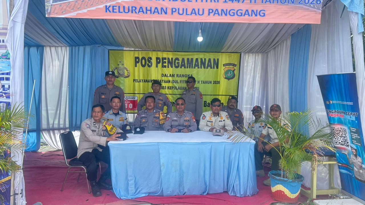 Layanan Lengkap di Pospam Ops Ketupat Jaya 2026, Polres Kepulauan Seribu Siap Amankan Mudik dan Wisata Lebaran