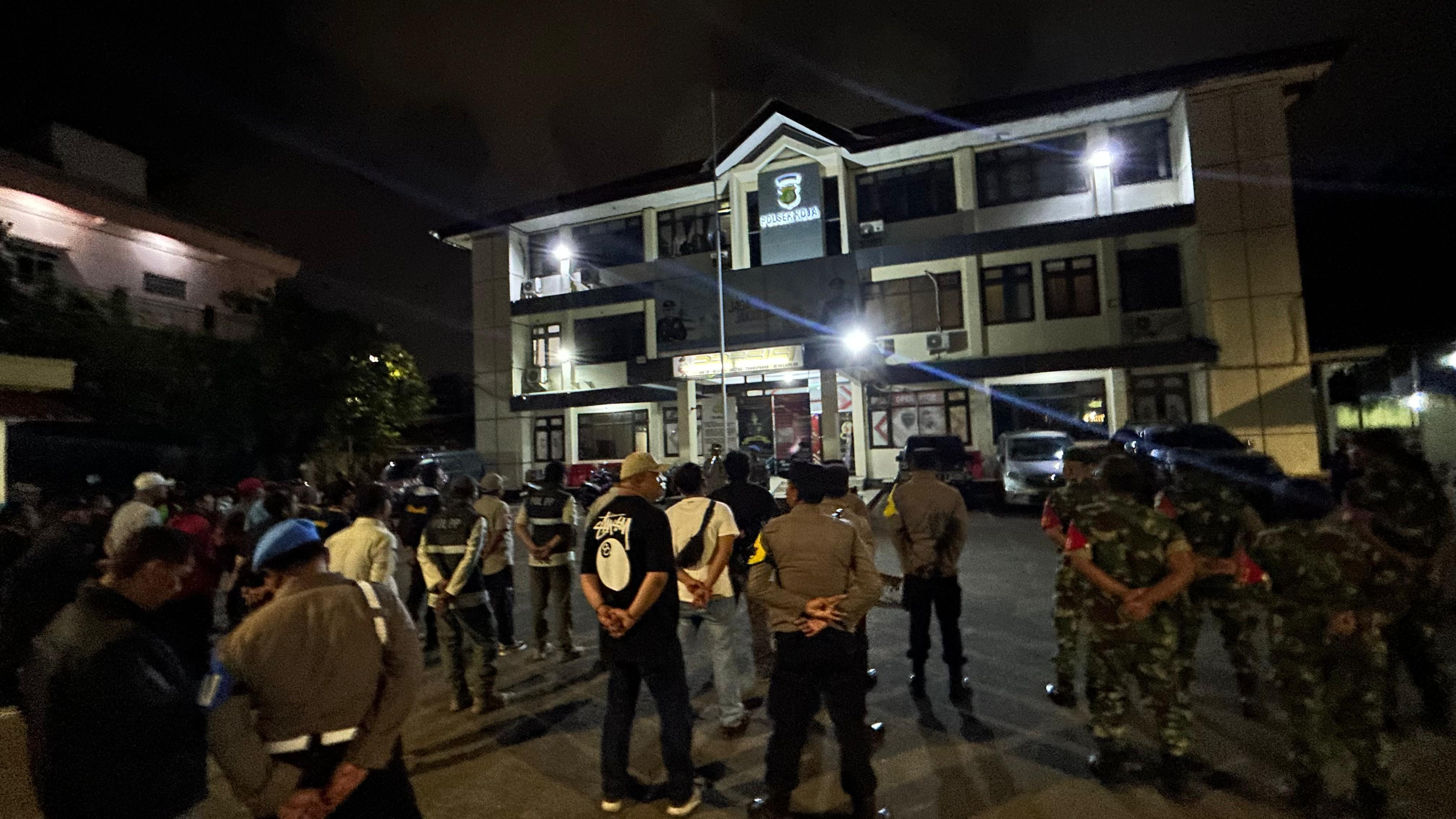 Polsek Koja Gelar Apel KRYD dan Patroli Skala Besar, Perkuat Keamanan Wilayah Jelang Ramadhan