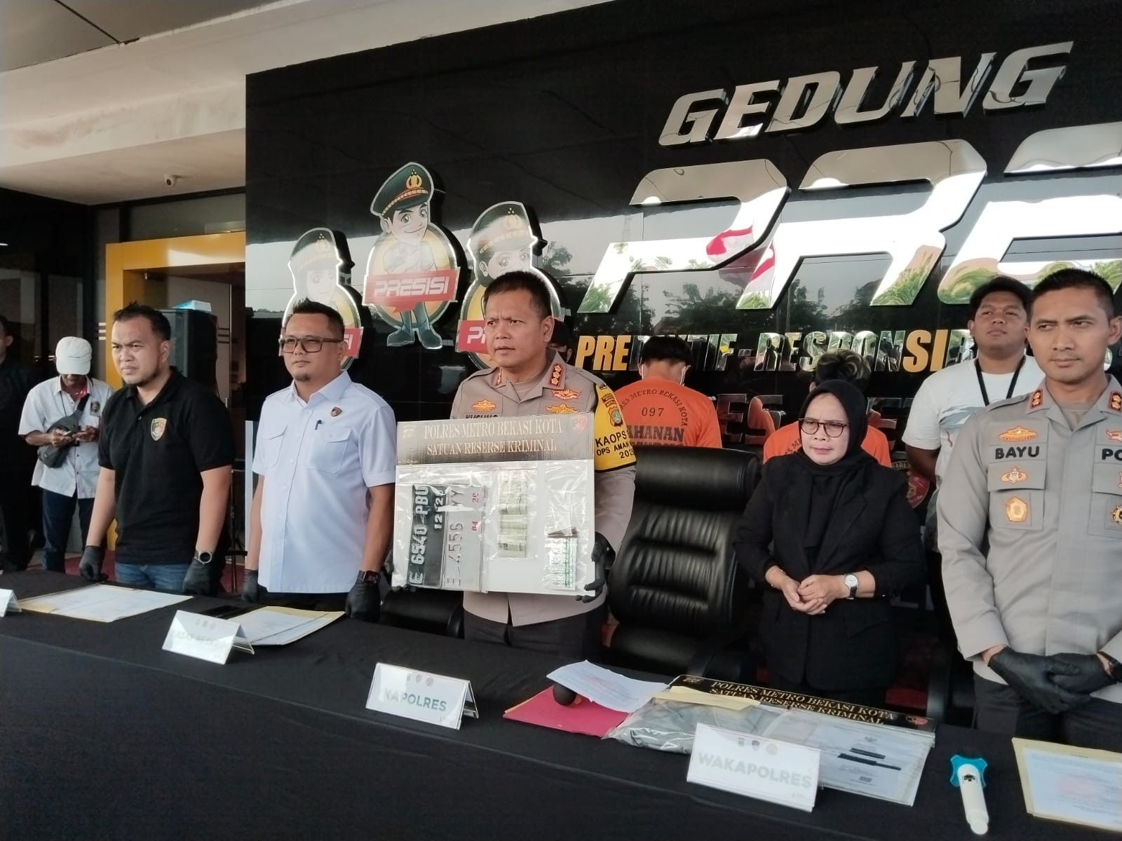 Polres Metro Bekasi Kota Tangkap Dua Pelaku Curanmor, Panik Saat Alarm Motor Berbunyi