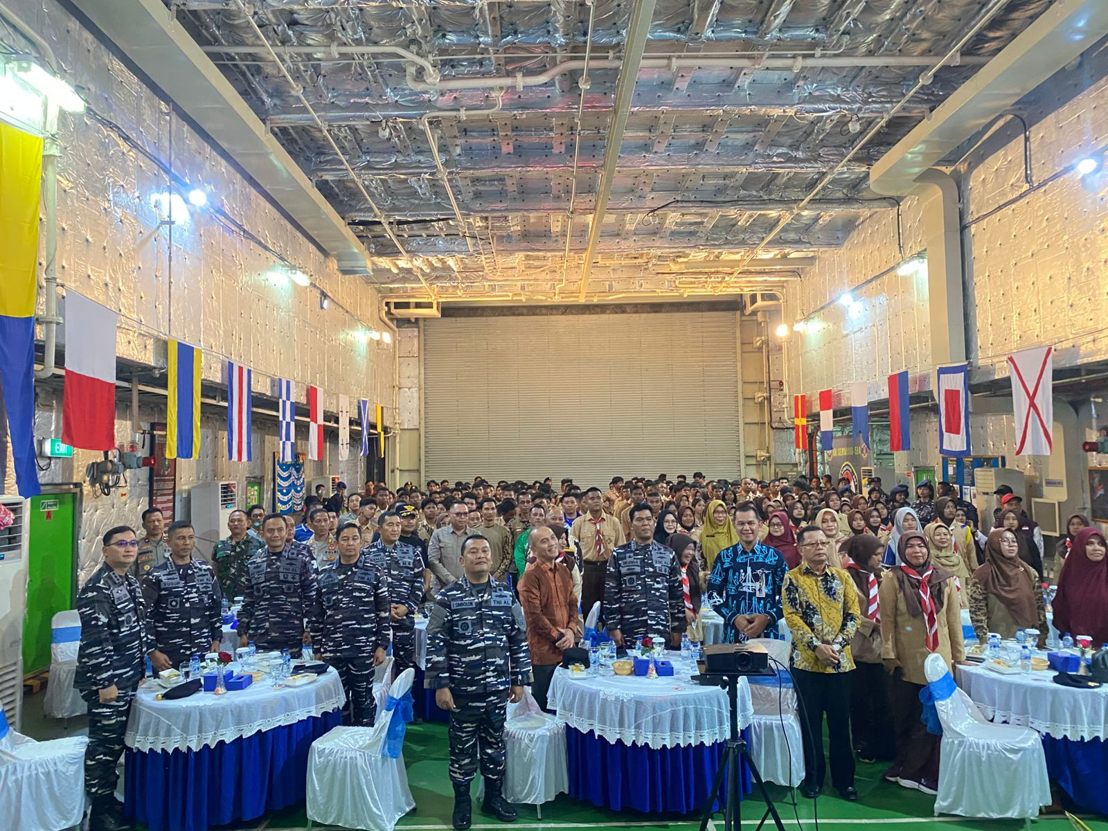 Lanal Bintan Sambut Baik Persami KKRI, Wujudkan Pendidikan Karakter Generasi Muda