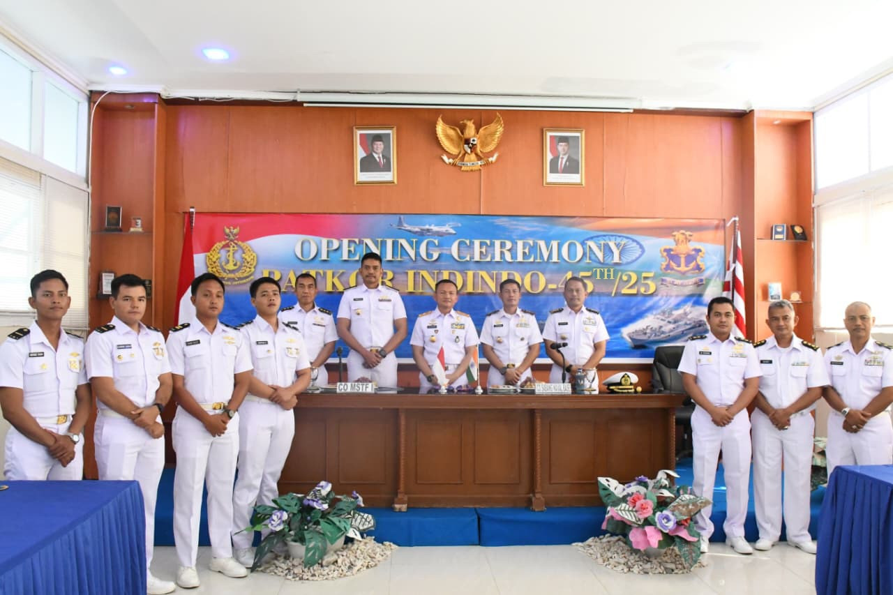 Lanal Sabang Gelar Opening Ceremony Patkor Indindo-45rd/25 Secara Virtual
