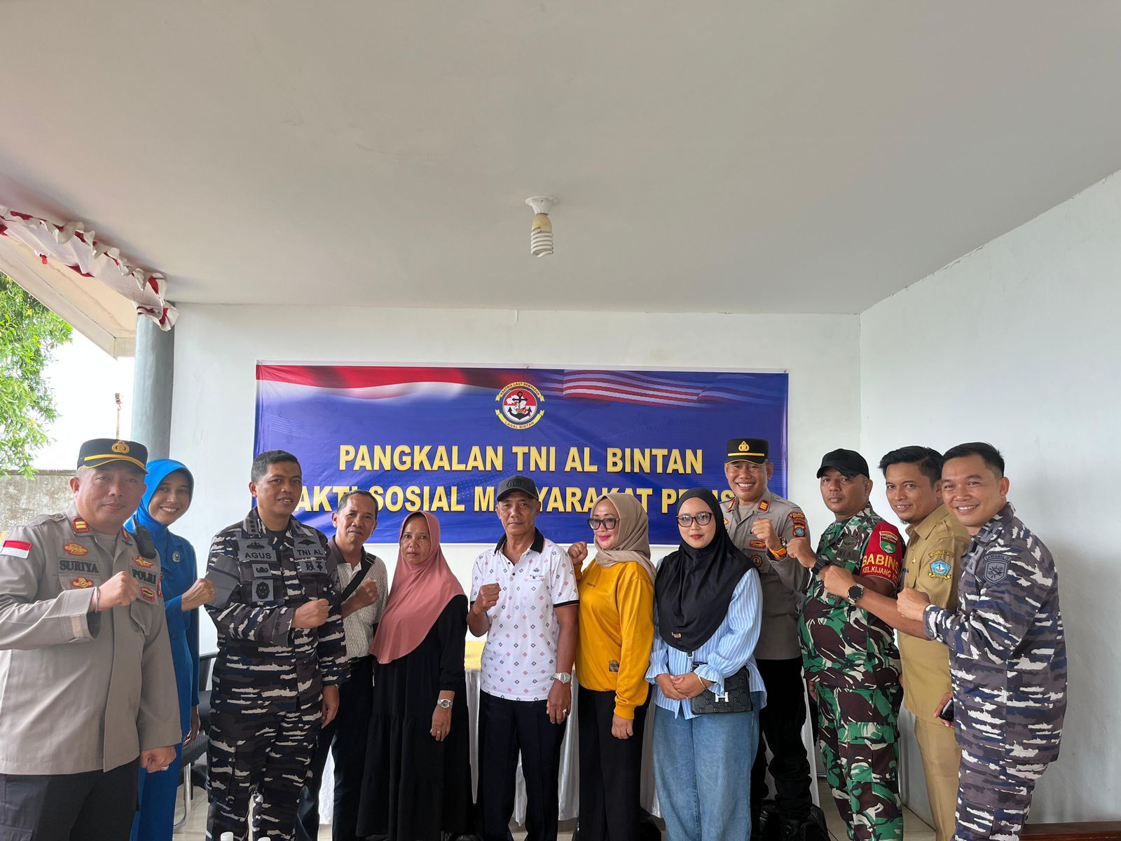 Lanal Bintan Gelar Bakti Kesehatan dan Bakti Sosial Jelang HUT TNI AL Ke-80 Tahun 2025