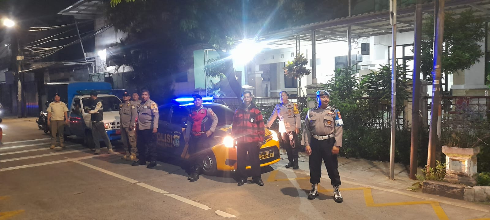 Antisipasi Tawuran, Polsek Koja Gelar Operasi Cipta Kondisi Hingga Dini Hari