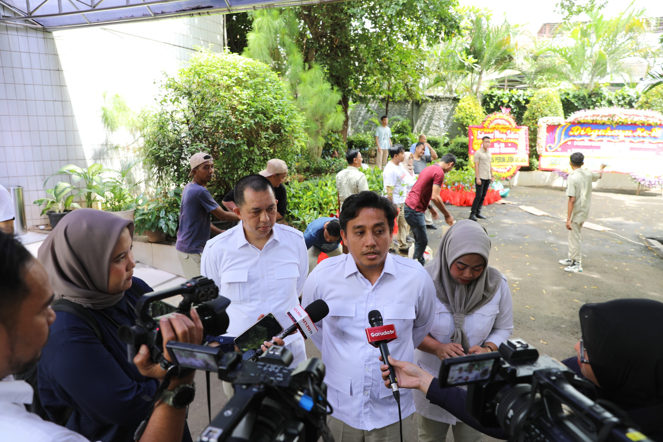 HUT Gerindra ke 18, DPC Jakarta Selatan Bergerak Meberi Manfaat pada Lingkungan Sekitar