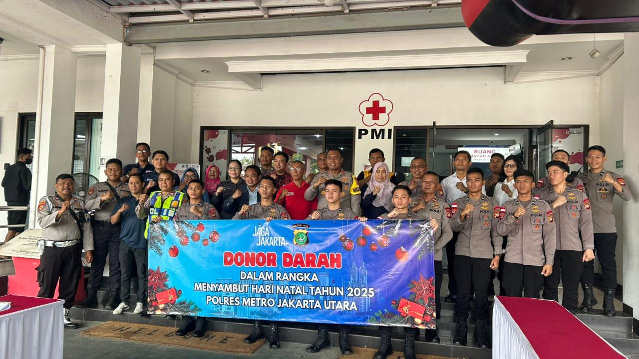 Wakapolres Metro Jakarta Utara: Donor Darah adalah Bentuk Kepedulian Nyata bagi Warga