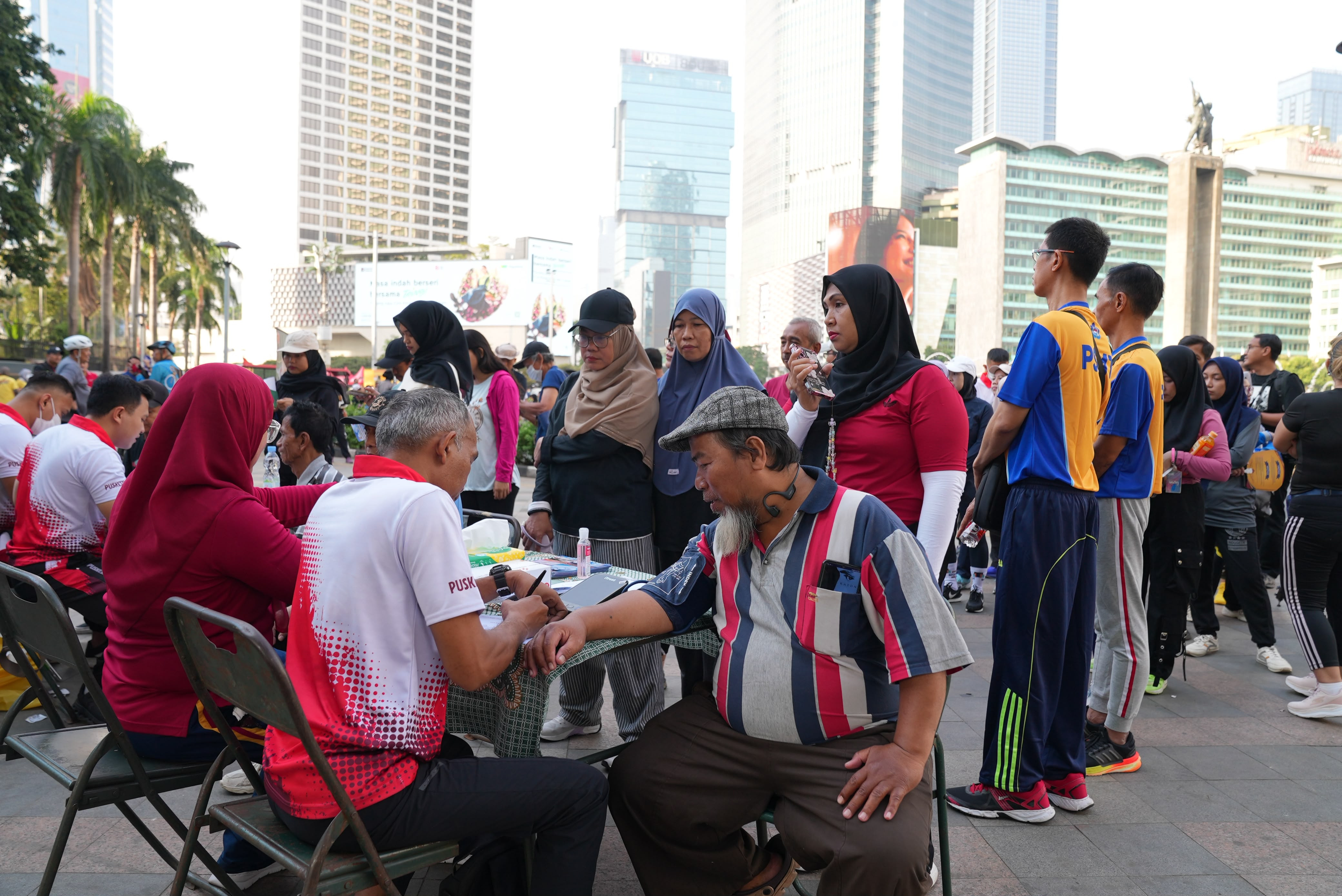 Sambut HUT ke-81 TNI, Bhakti Kesehatan TNI Layani Masyarakat di Jakarta