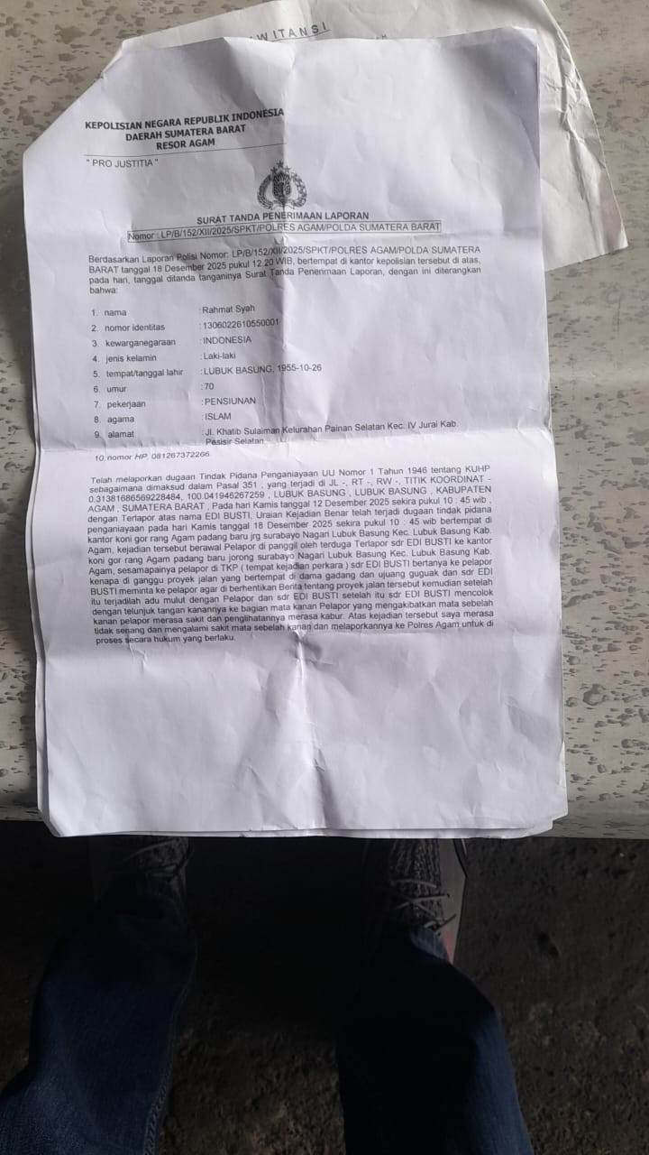 Wartawan Laporkan Dugaan Kekerasan, EB Bantah