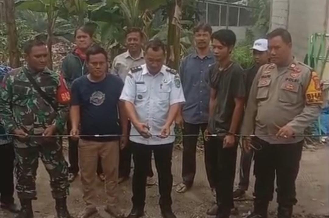 Tiga Pilar Cimuning Resmikan Bank Sampah 'SABERLIMAN', Wujudkan Lingkungan Bersih dan Aman