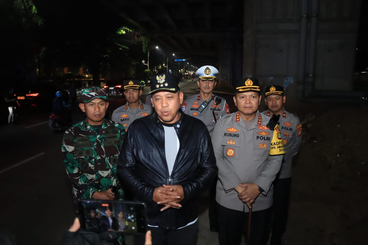 Polres Metro Bekasi Kota Gelar Patroli Skala Besar Antisipasi Gangguan Kamtibmas