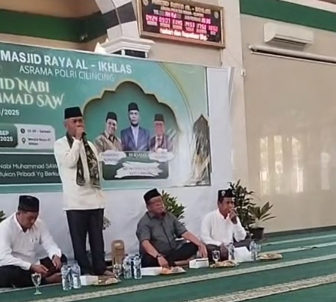Peringatan Maulid Nabi Muhammad SAW di Asrama Polri Ex Brimob Cilincing, Wujud Kebersamaan Umat