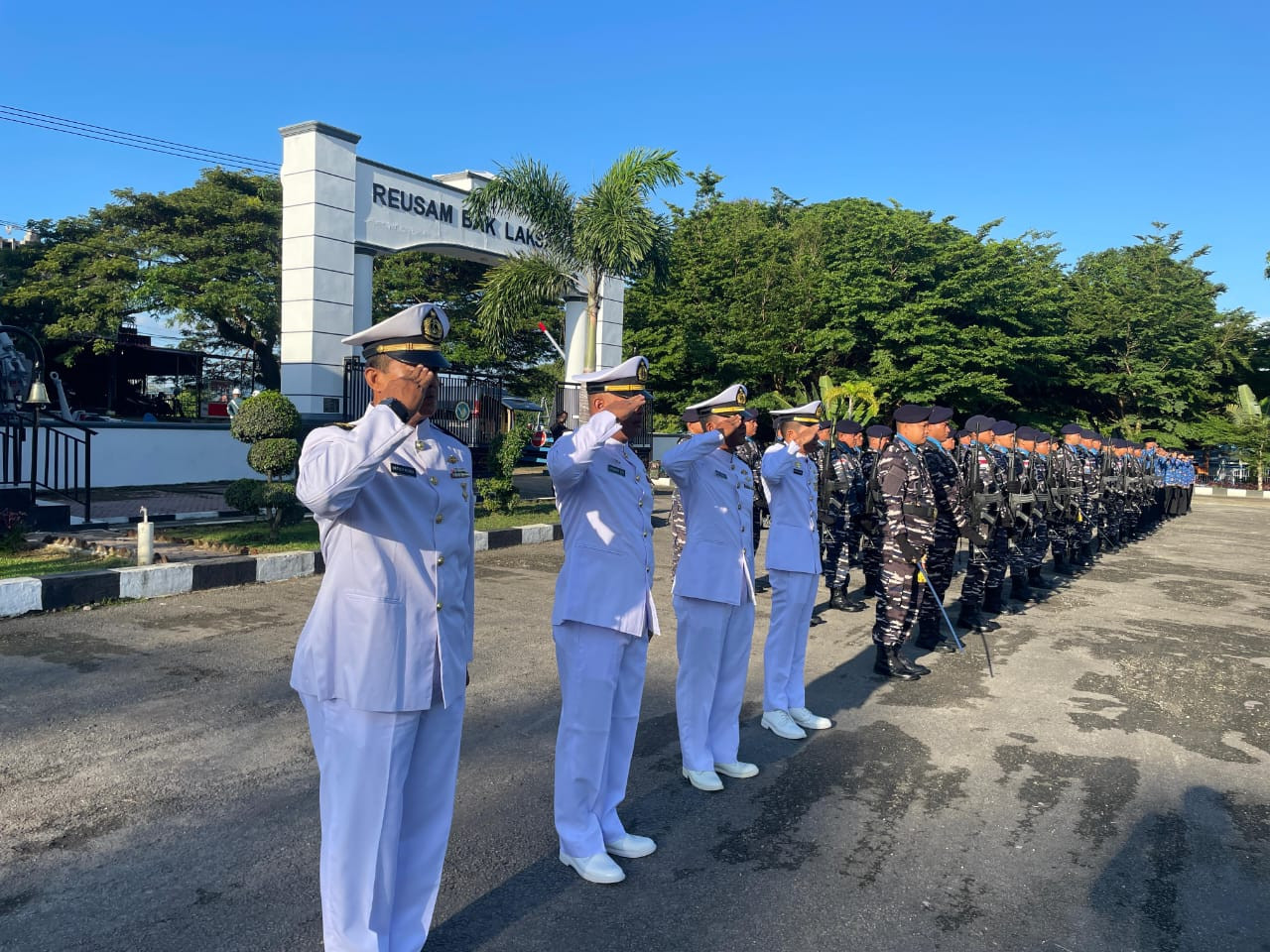 Lanal Sabang Gelar Upacara Bela Negara Ke-77 Tahun 2025