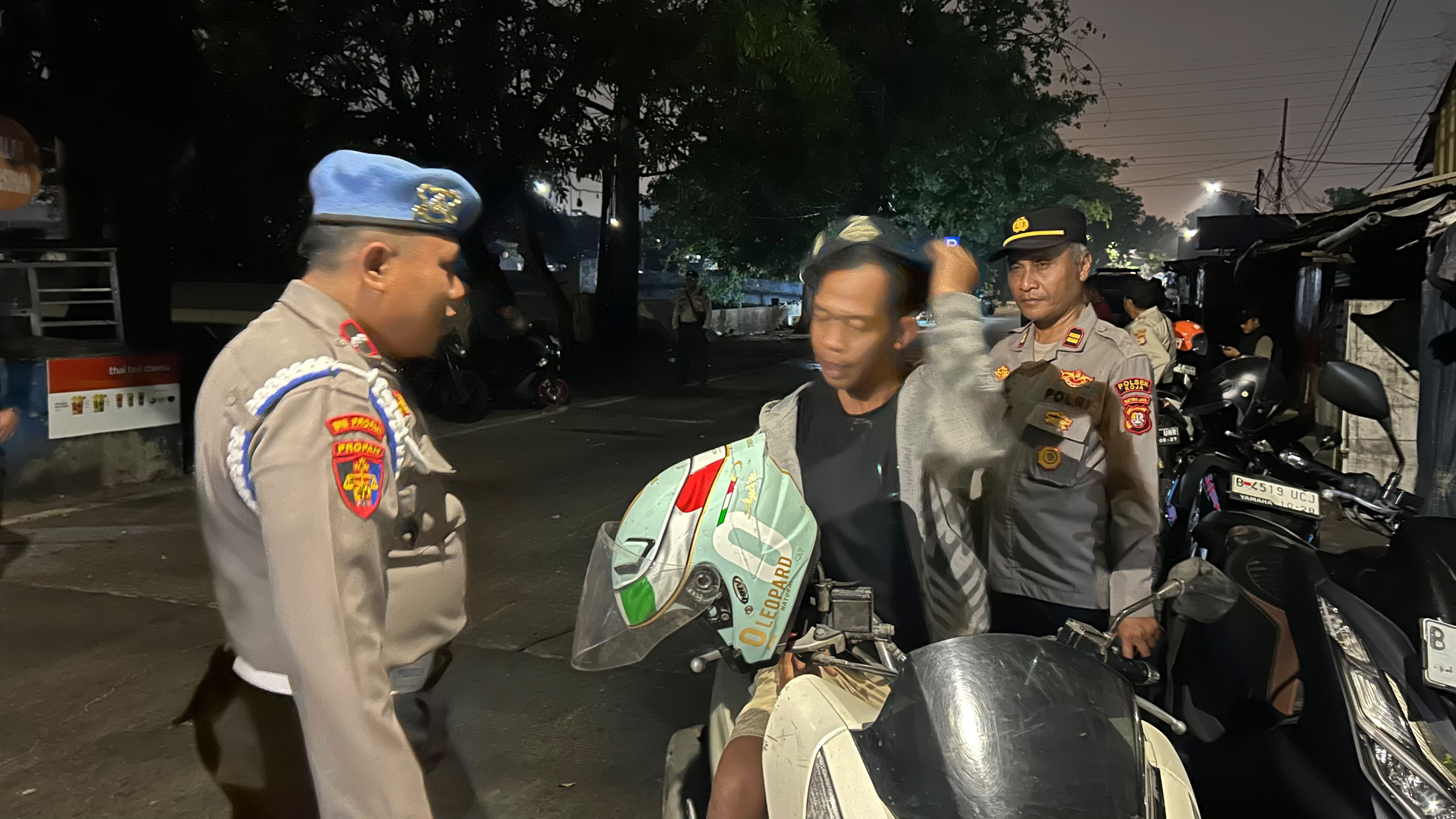Polsek Koja Tingkatkan Patroli KRYD untuk Cegah Tawuran dan Jaga Keamanan Lingkungan