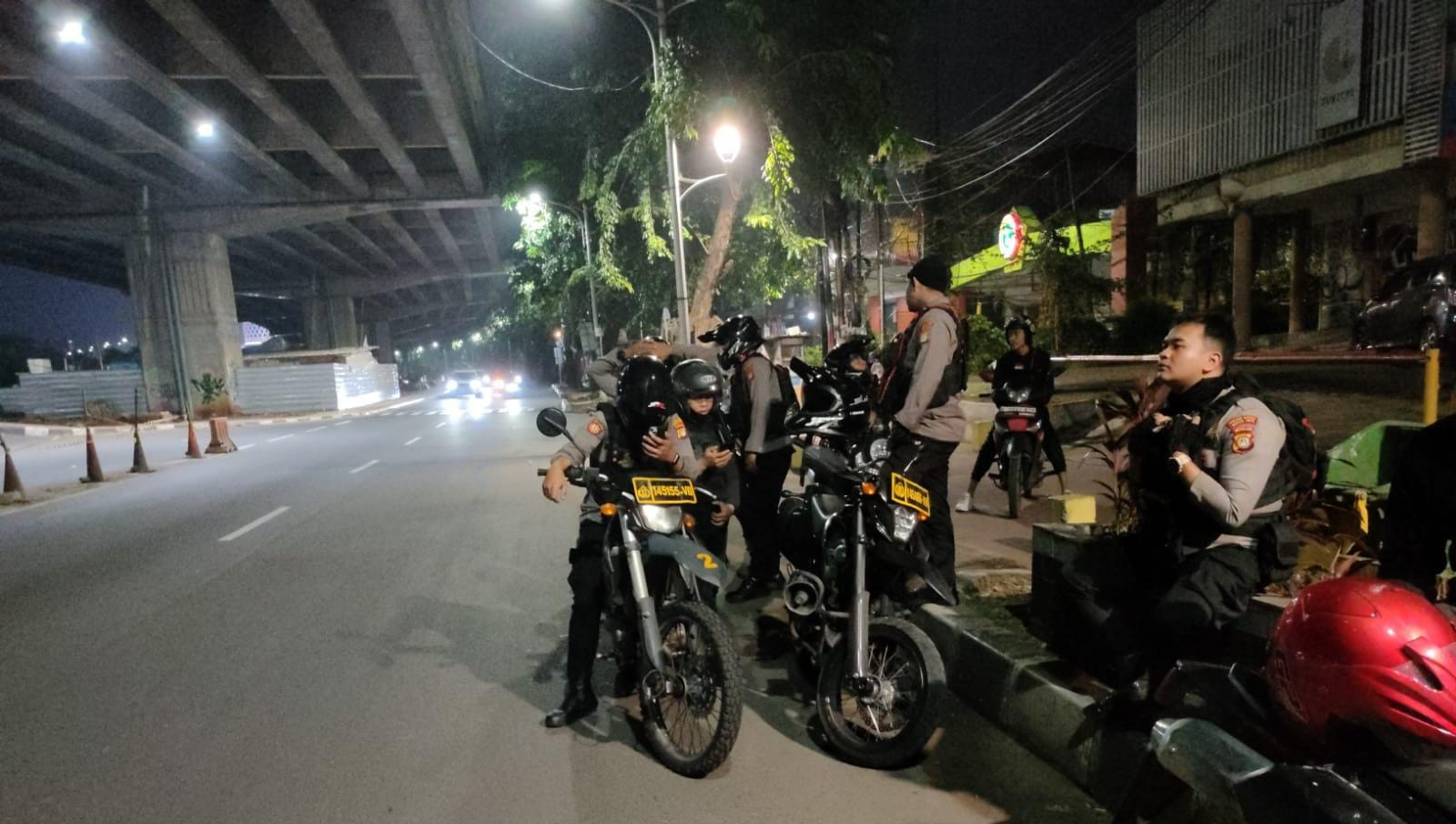 Jaga Keamanan Wilayah, Tim Presisi Polres Metro Bekasi Kota Sisir Titik Rawan Kejahatan