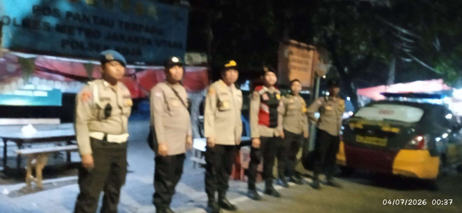 Polsek Koja Intensifkan Patroli KRYD, Satu Sepeda Motor Diamankan