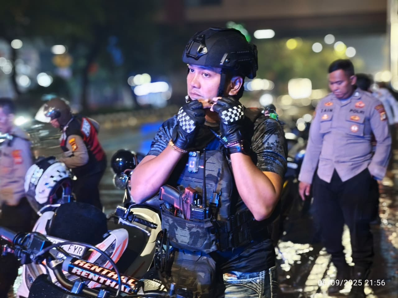 Jaga Jakarta, Polsek Pademangan Gelar Patroli 3 Pilar Antisipasi Aksi Anarkis