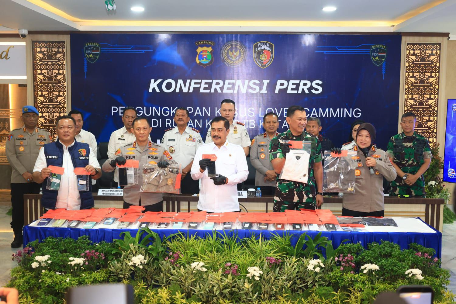 Polda Lampung Ungkap Kasus Love Scamming, Kerugian Korban Capai Rp1,4 Miliar