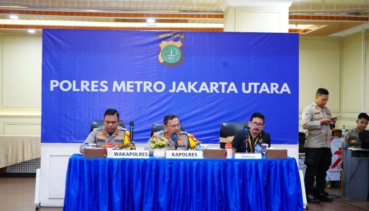 Kapolres Metro Jakarta Utara Pimpin Rakor Pengamanan Laga Persija vs Bali United di JIS