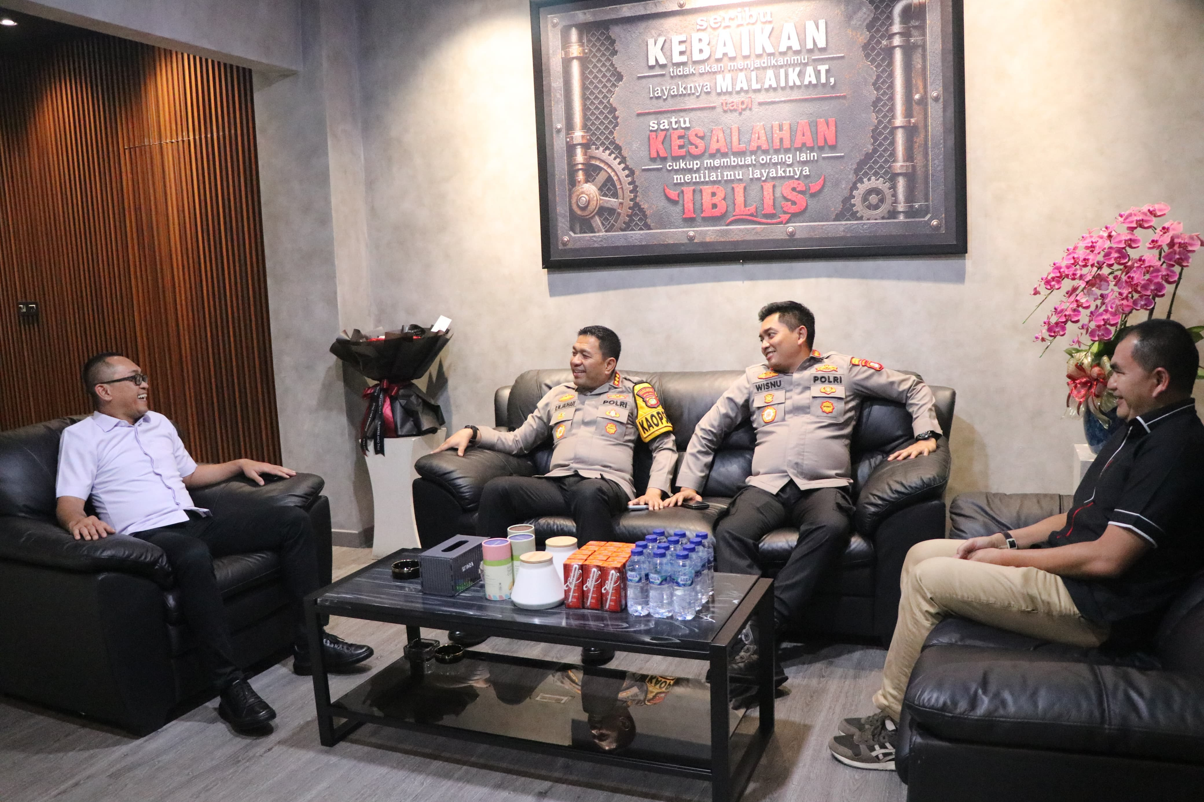 Silaturahmi Kapolres dan Kajari Kota Tangerang, Komitmen Perkuat Soliditas Antar Aparat Penegak