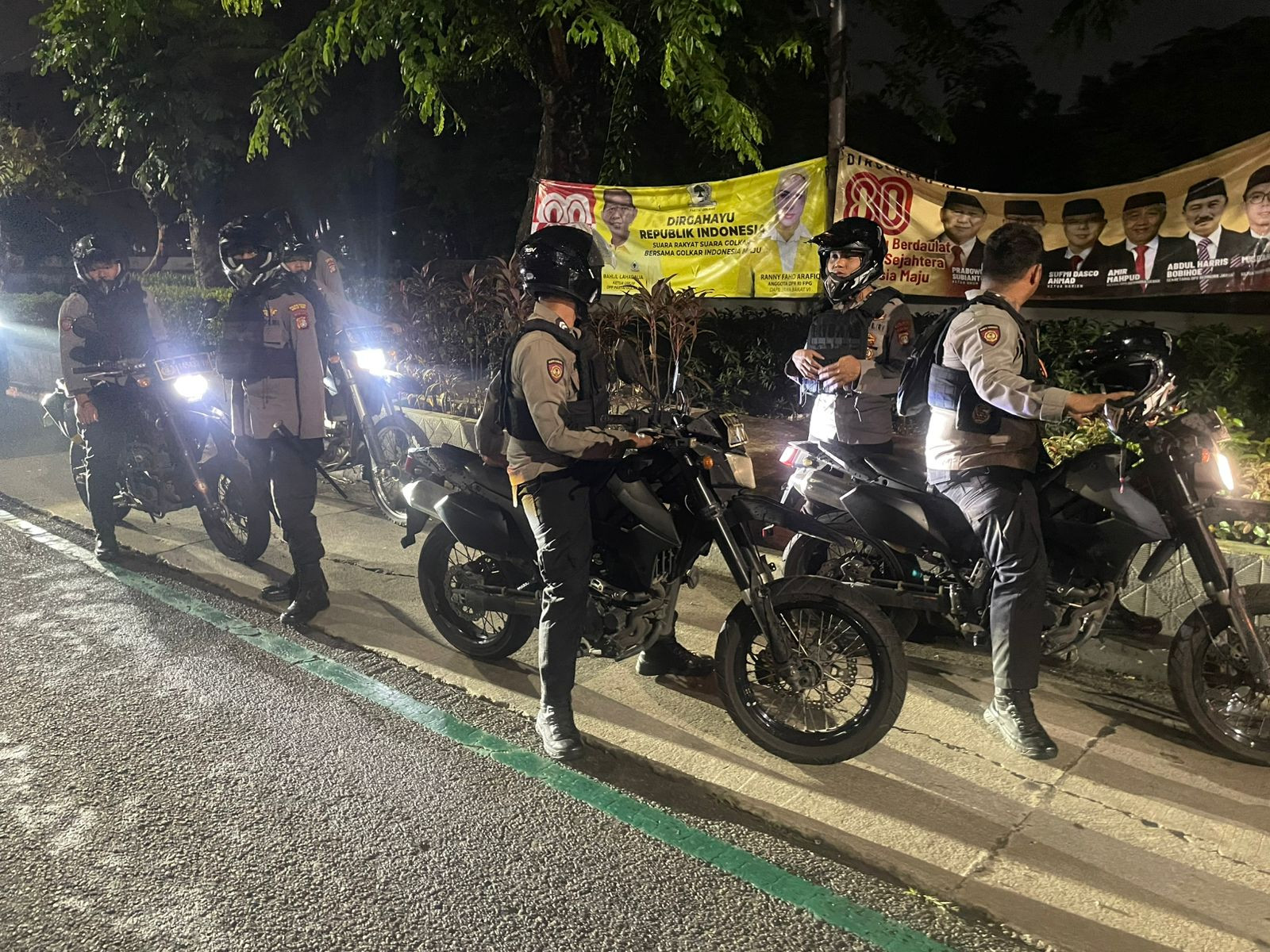 Polres Metro Bekasi Kota Gelar Patroli Dini Hari, Antisipasi Kejahatan Jalanan
