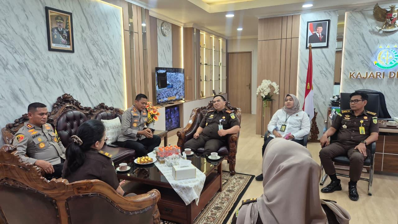 Kapolres Metro Depok Silaturahmi ke Kejaksaan Negeri Depok, Perkuat Sinergi Penegakan Hukum
