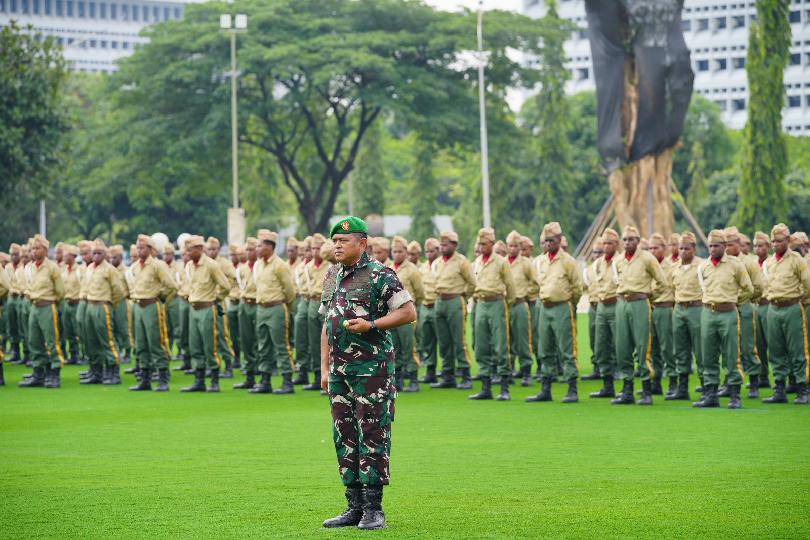 Panglima TNI Pimpin Upacara Penyambutan KKRI Wilayah Jayapura