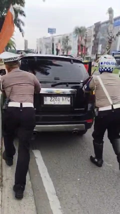 Wujud Nyata Kepedulian Polri "Lantas Polres Metro Bekasi Kota"