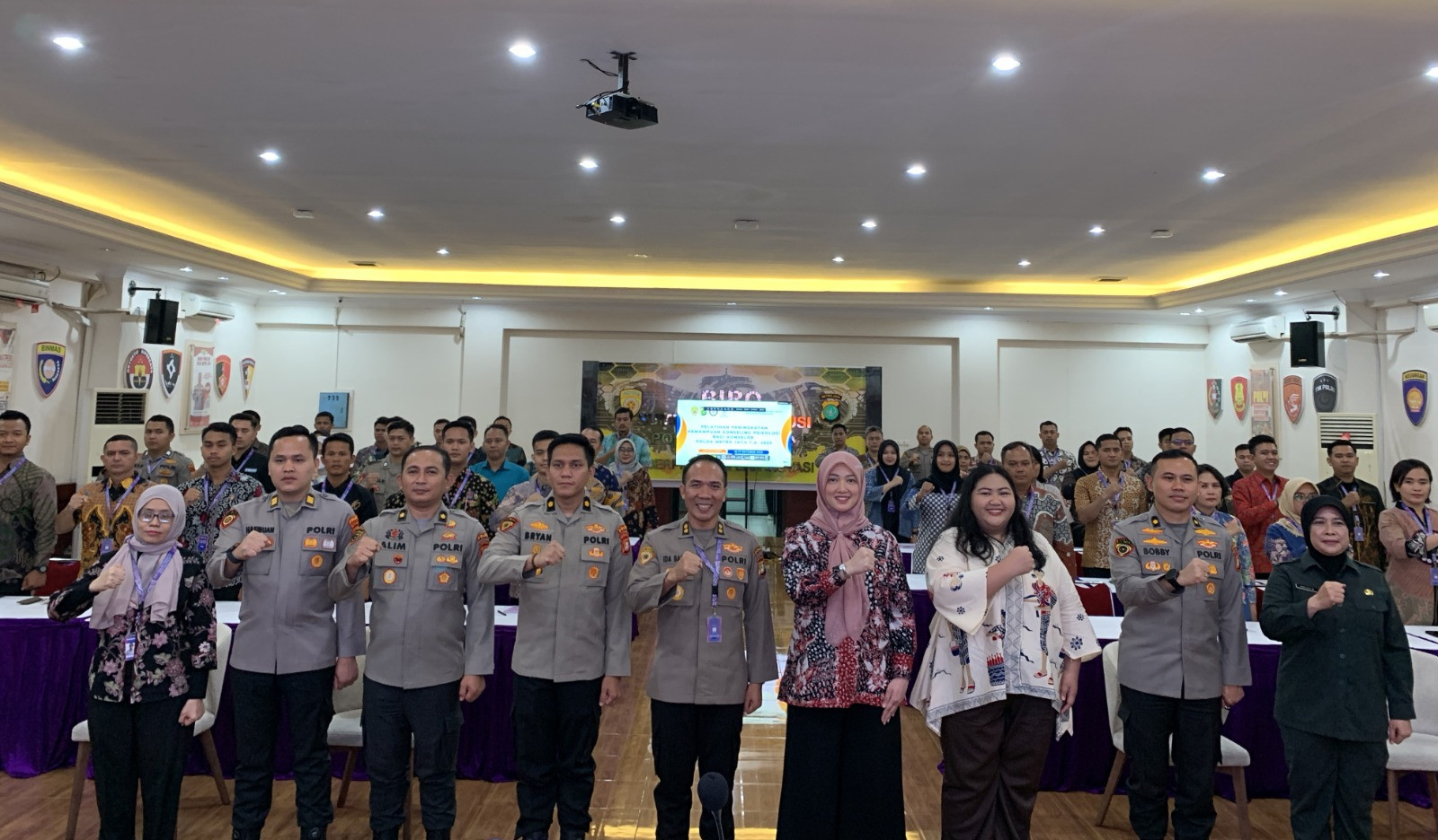 Bagian Psikologi Biro SDM Polda Metro Jaya Gelar Pelatihan Konseling untuk Mewujudkan Konselor yang Tangguh, Berkualitas dan Berempati