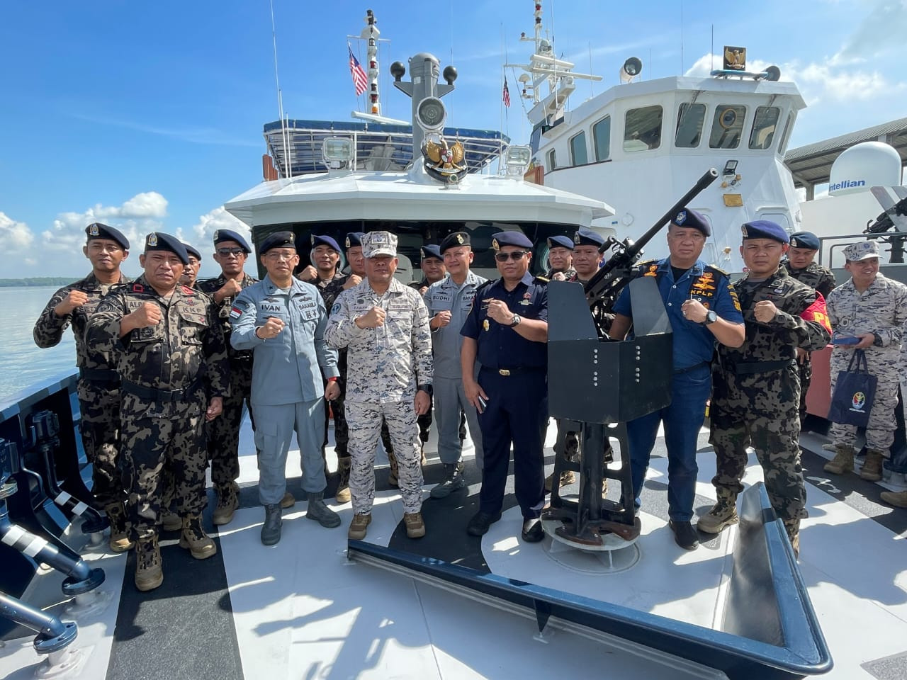 Bakamla RI dan APMM Resmi Tutup Patkor Optima Malindo