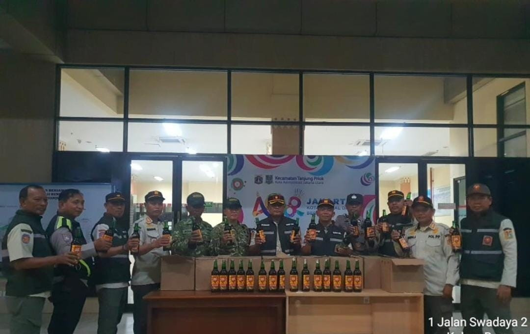 Jelang Ramadhan Operasi Pekat Digelar, Satpol PP Tanjung Priok Pastikan Wilayah Tetap Kondusif