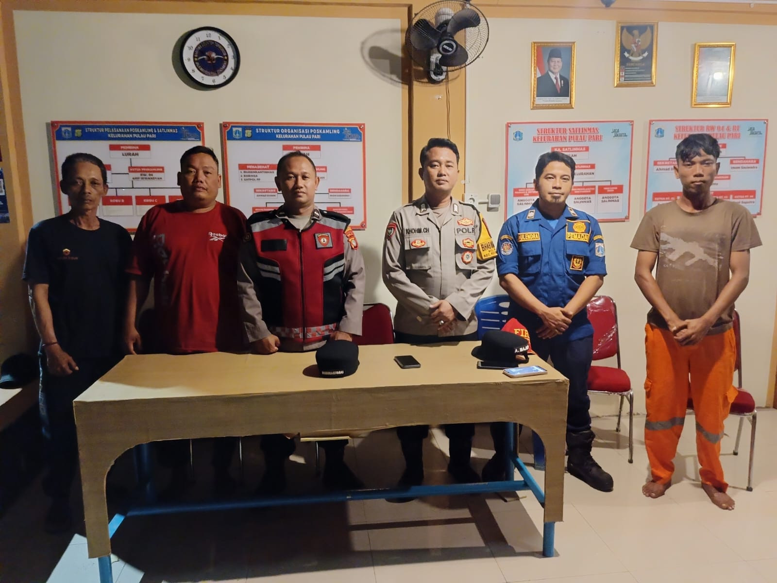 Patroli Malam Jakarta On The Spot, Polsek Kepulauan Seribu Selatan Perkuat Sinergi dengan Warga Melalui Sosialisasi Layanan Polisi 110