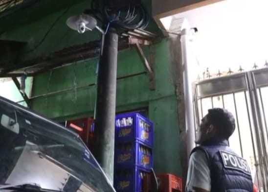 Perkuat Kamtibmas, Kanit Reskrim Polsek Sunda Kelapa Pasang CCTV dan Speed Bump di Muara Angke