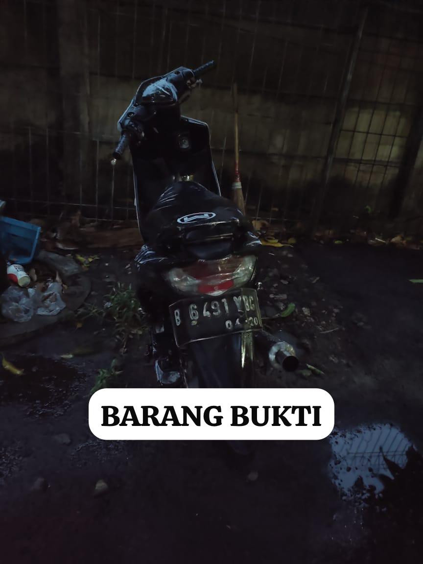 Polsek Metro Penjaringan Berhasil Gagalkan Percobaan Curanmor di Muara Baru Raya, Pelaku Ditangkap Warga