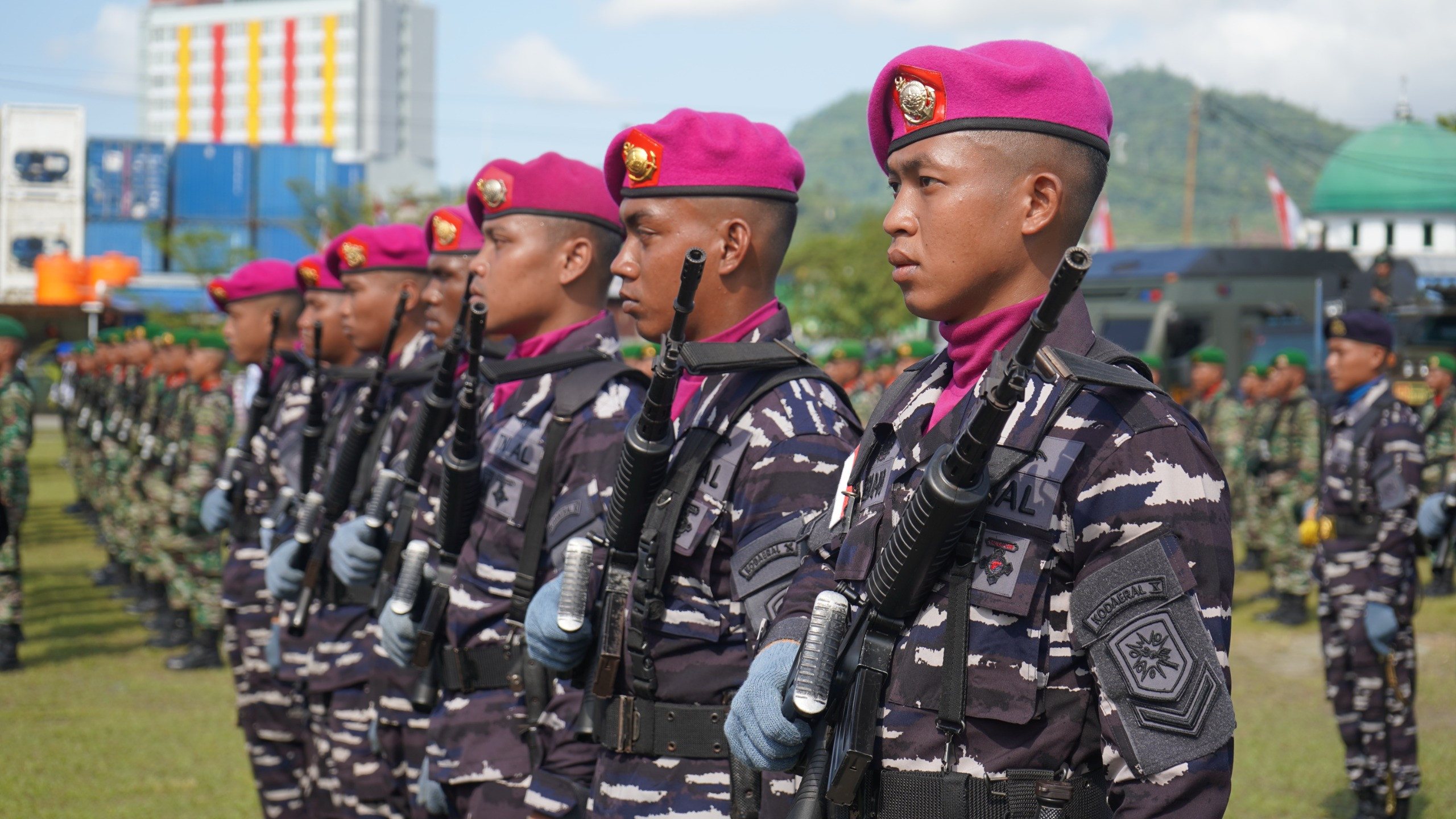 TNI Prima - TNI Rakyat - Indonesia Maju, Semangat Soliditas HUT Ke-80 TNI di Tanah Papua
