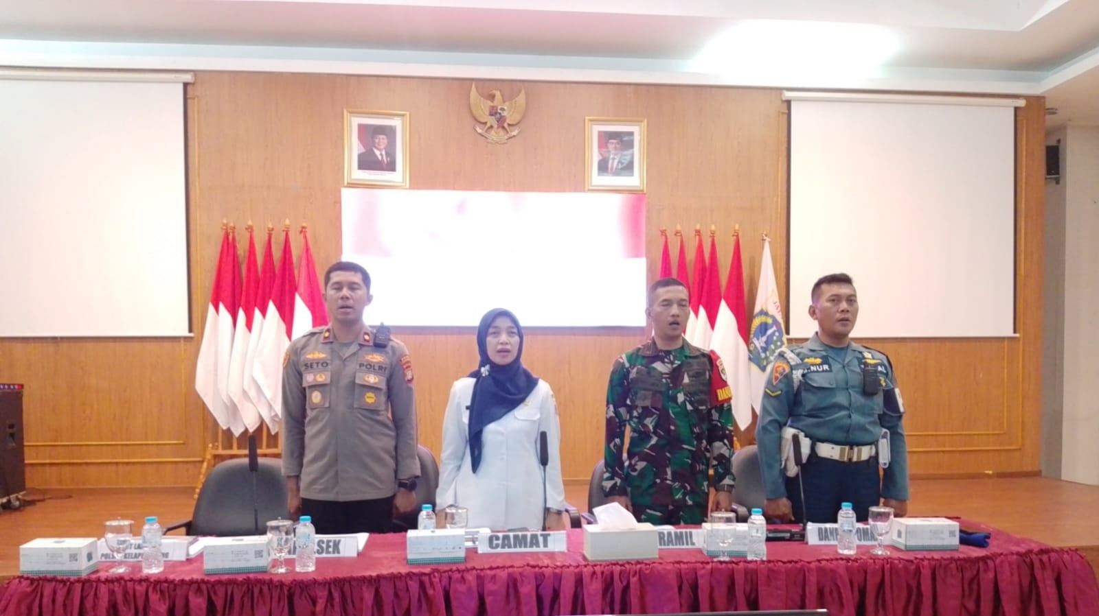 Kapolsek Kelapa Gading Pimpin Rakor Bersama Tiga Pilar, Amankan Natal 2025 dan Tahun Baru 2026