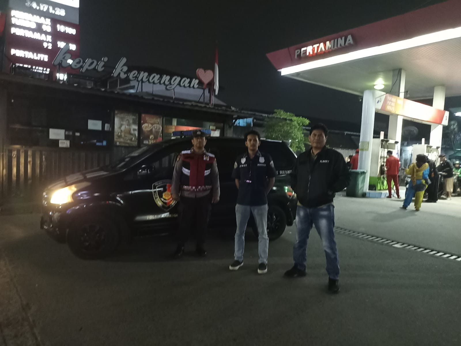 Polsek Pondok Gede Intensifkan Patroli Malam: Jaga Kondusivitas dan Antisipasi Guantibmas