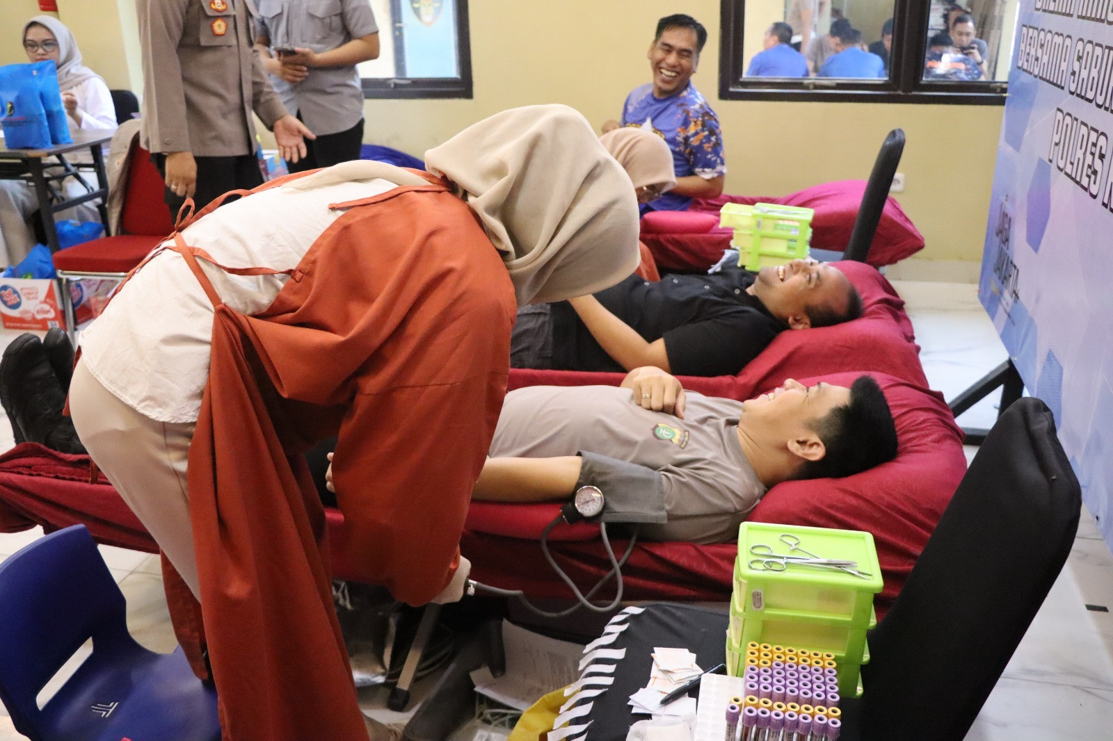 Polres Kepulauan Seribu Gelar Donor Darah Sambut Hari Bhayangkara ke-80, Wujud Kepedulian untuk Sesama