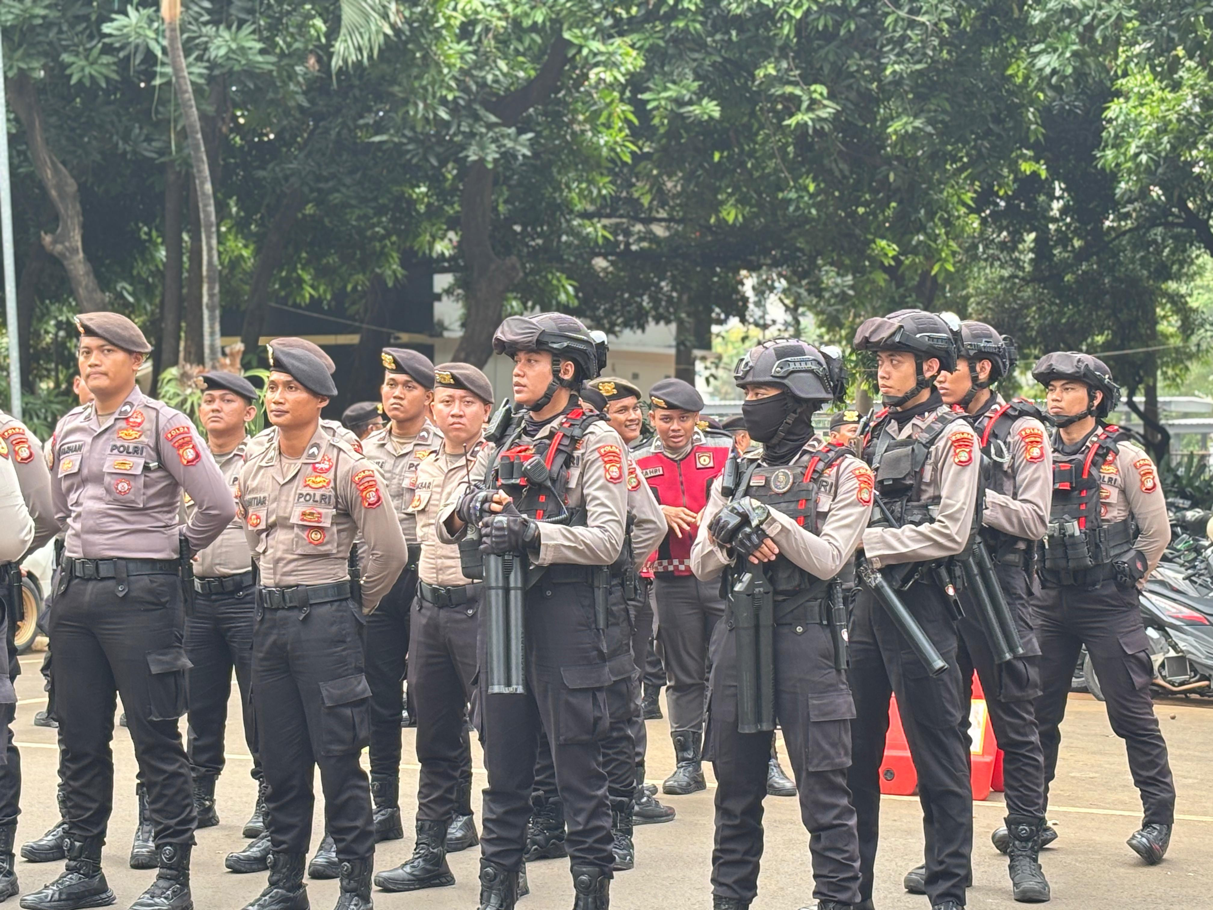 Patroli Skala Besar Polda Metro Jaya, 176 Personel Sisir Jakarta dengan Pendekatan Humanis