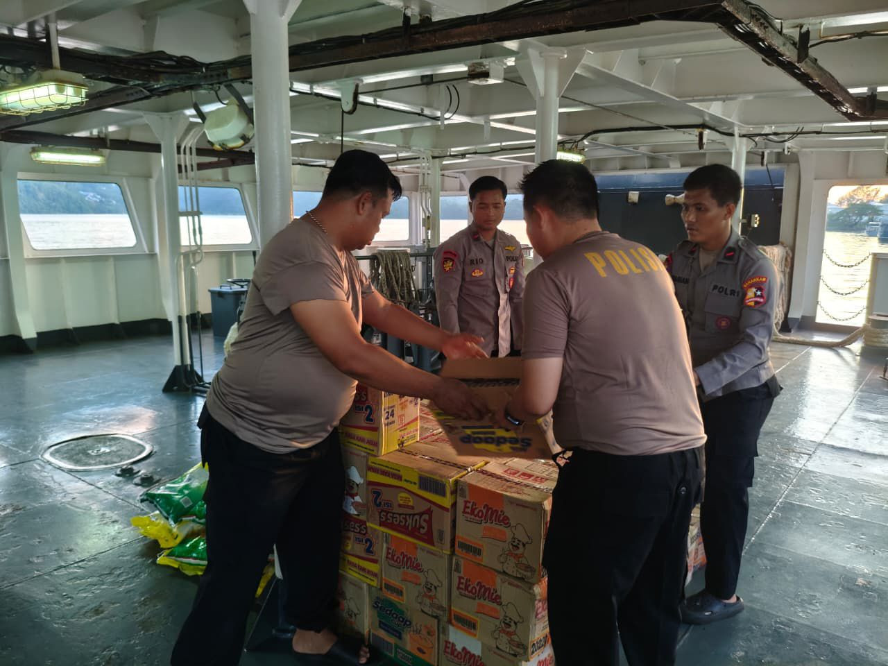 Polres Sabang Lepas Bantuan Kemanusiaan untuk Korban Banjir dan Longsor di Aceh