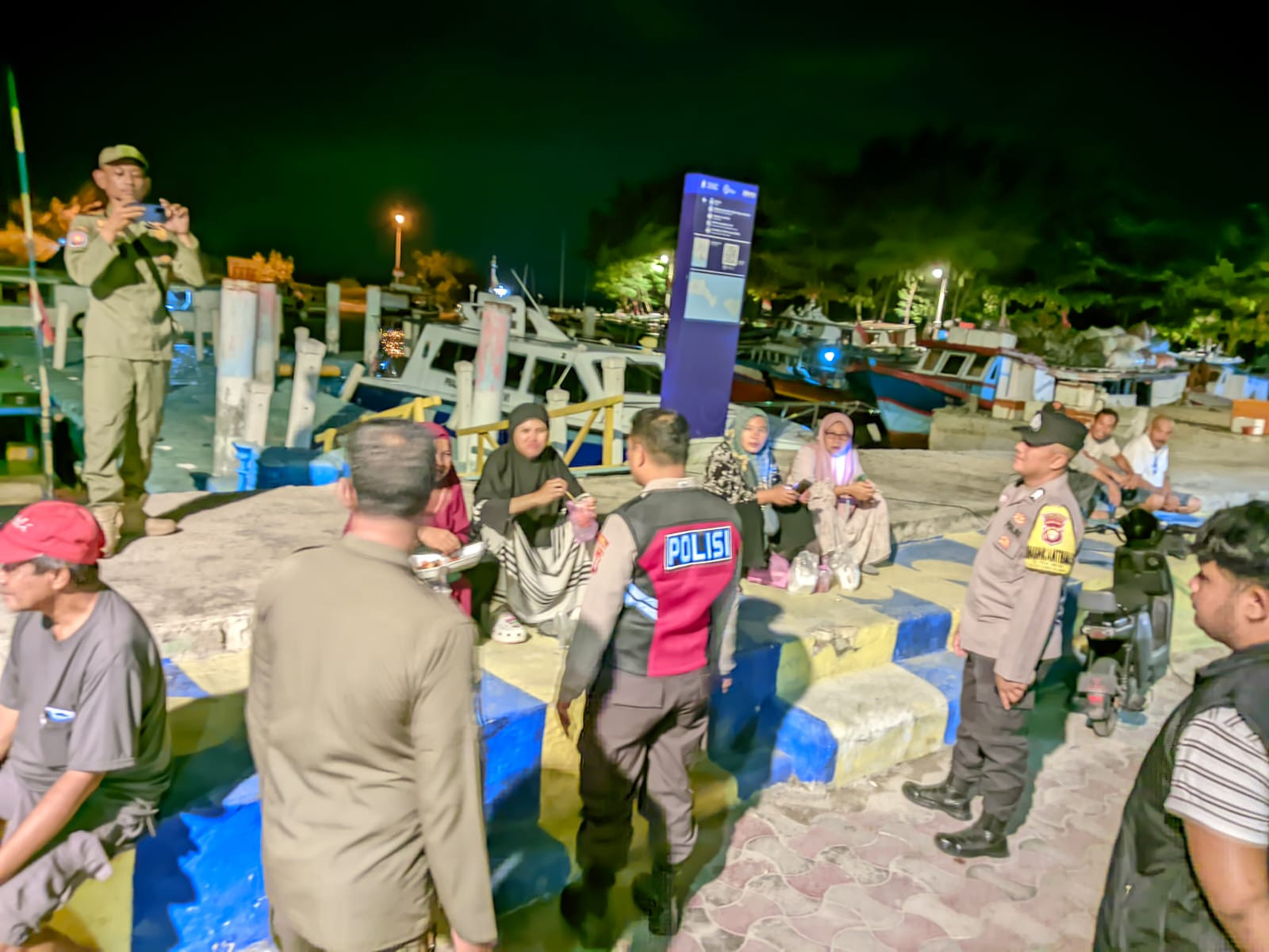 Polsek Kepulauan Seribu Selatan Gencarkan Pemantauan dan Pembinaan Pos Kamling, Wujudkan Lingkungan Aman dan Kondusif