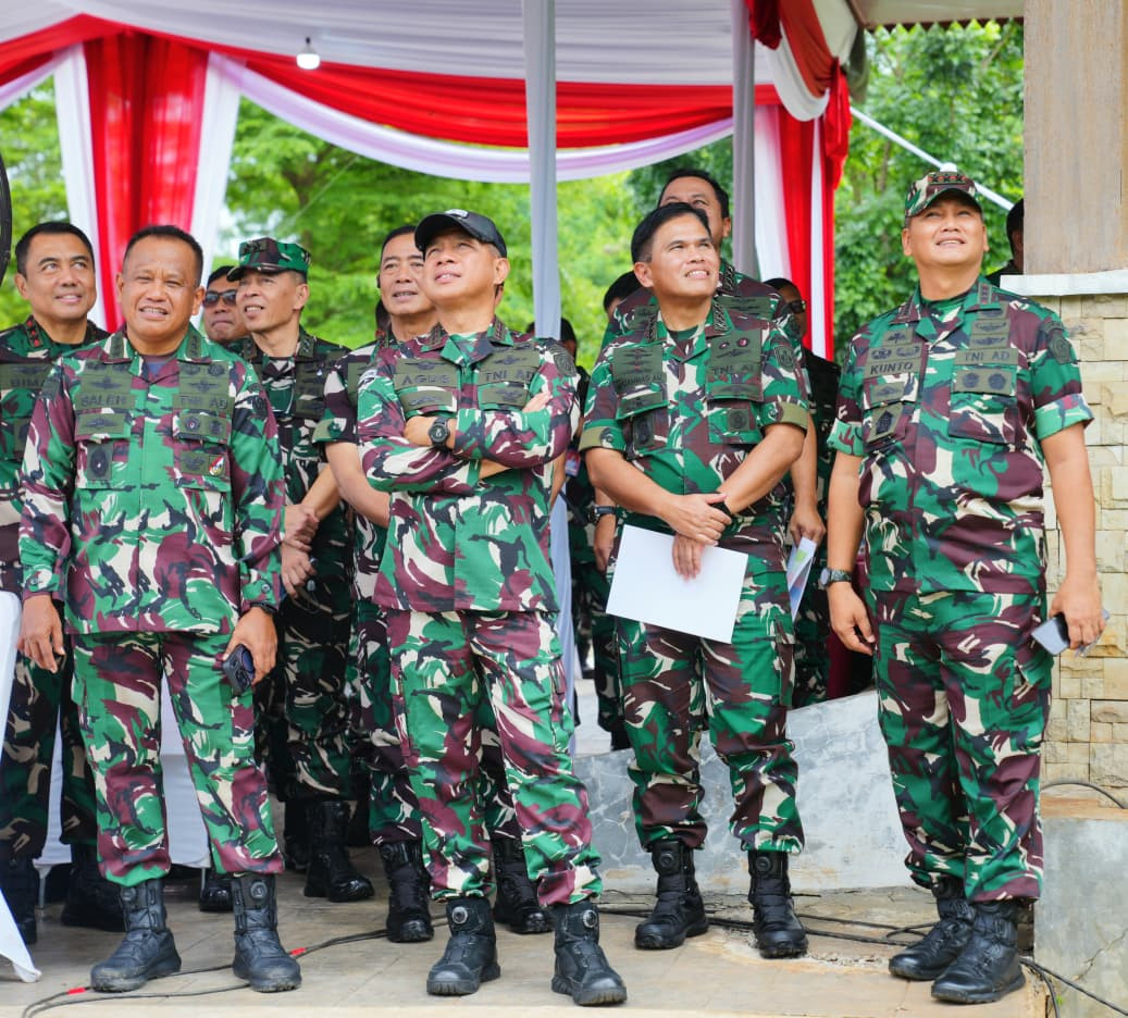 Panglima TNI Tinjau Gladi Model Latihan TNI 2025