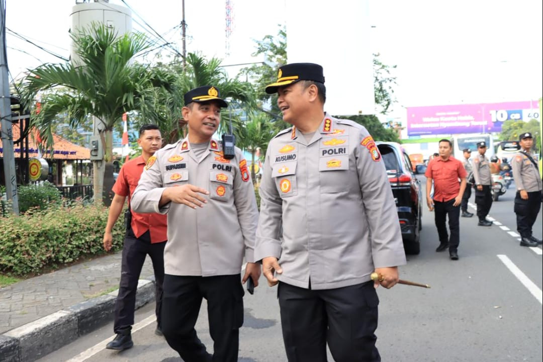 Ratusan Massa GSPMII Berangkat ke Monas, Pengamanan Humanis Polisi Jaga Situasi Kondusif