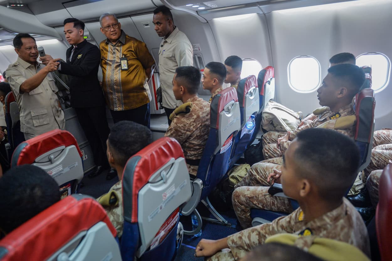 1.138 Praja IPDN Dikirim ke Aceh Tamiang, Bersihkan Kantor-kantor Dinas Terdampak Banjir