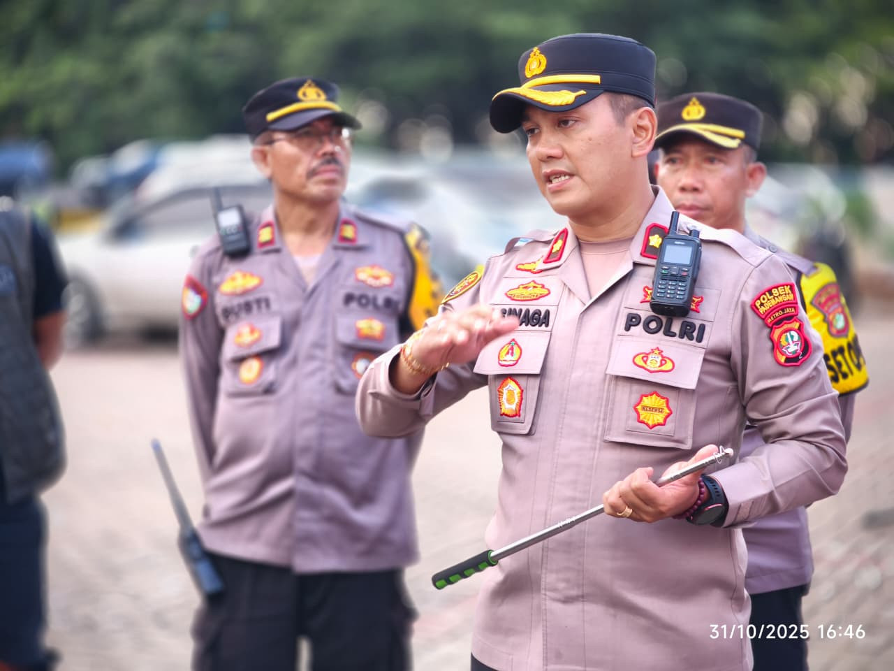 Polres Metro Jakarta Utara Gelar TWG dan Apel Pengamanan Konser “Scream Or Dance 2025” di Ancol