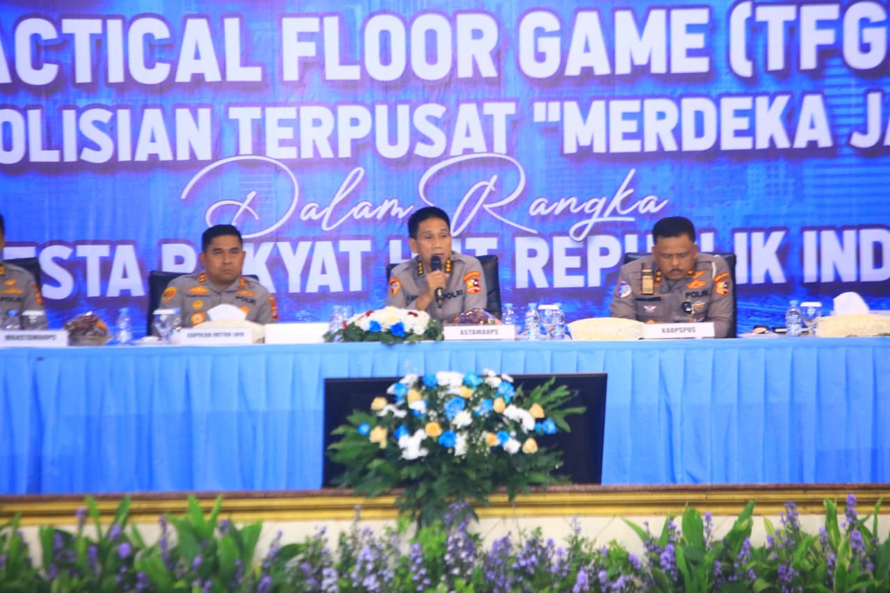 Operasi Terpusat Merdeka Jaya 2025, Polri Pastikan Amankan Rangkaian HUT ke-80 RI