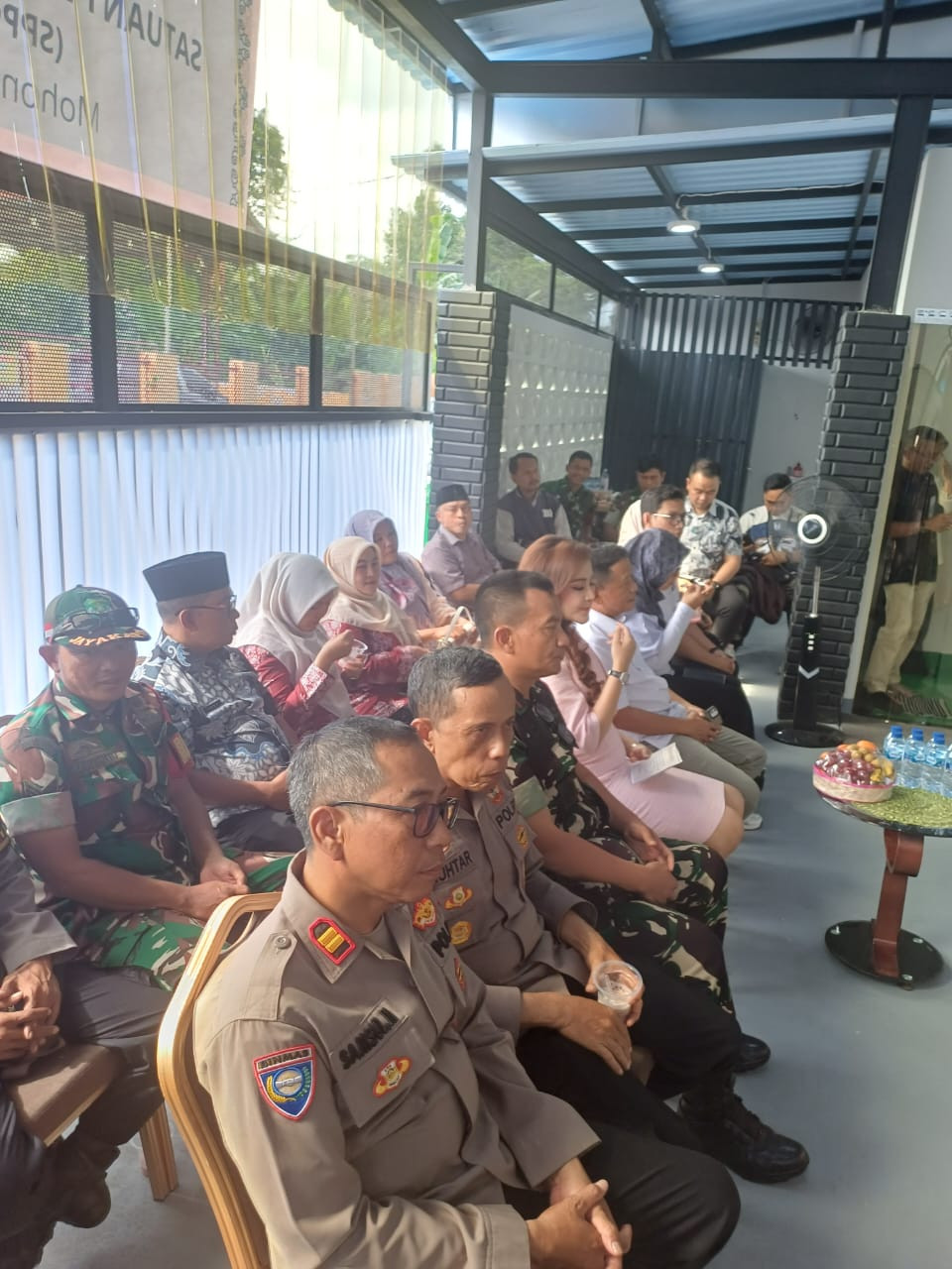 Dukung Gizi Masyarakat, Dapur MBG Diresmikan di Bintarajaya Dihadiri Sekda dan Tiga Pilar