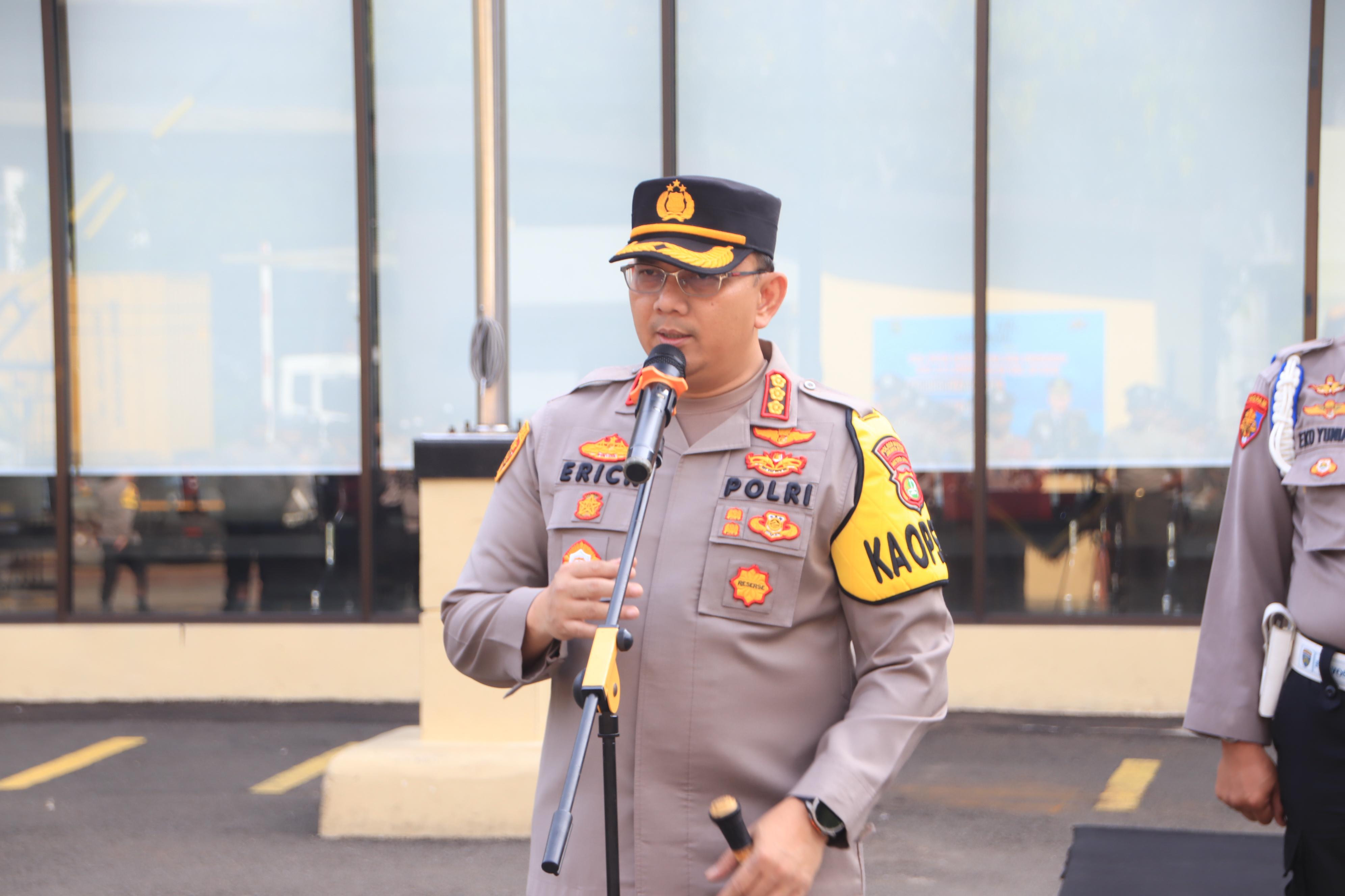 Kapolres Metro Jakarta Utara Sambut Siswa Latja Diktukba Polri 2025, Tekankan Profesionalisme dan Nilai Humanis