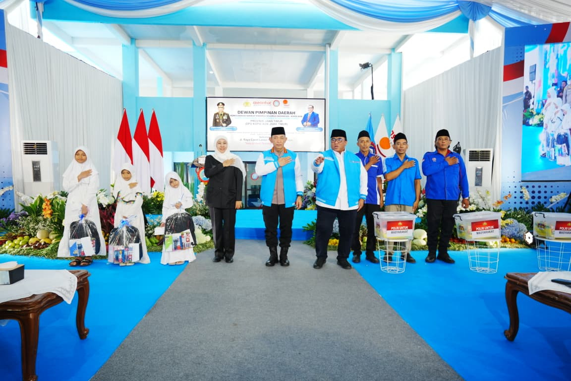 Silaturahmi Ramadhan Bareng KSPSI di Jatim, Kapolri Ajak Buruh Bersatu Dukung Upaya Perdamaian Presiden